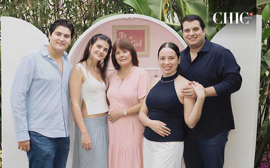 Lalo Mohamar, Alejandra Mohamar, Marite Ramos, Balbina De Manzur Y Jorge Nahim Manzur