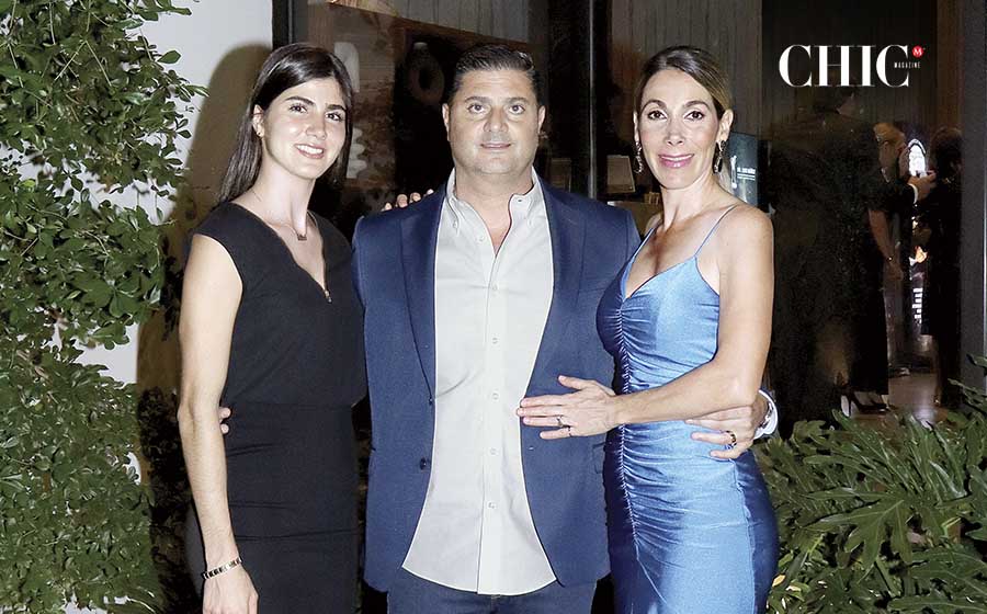 Lilian Nader, Eduardo Nader y Lilian Atala