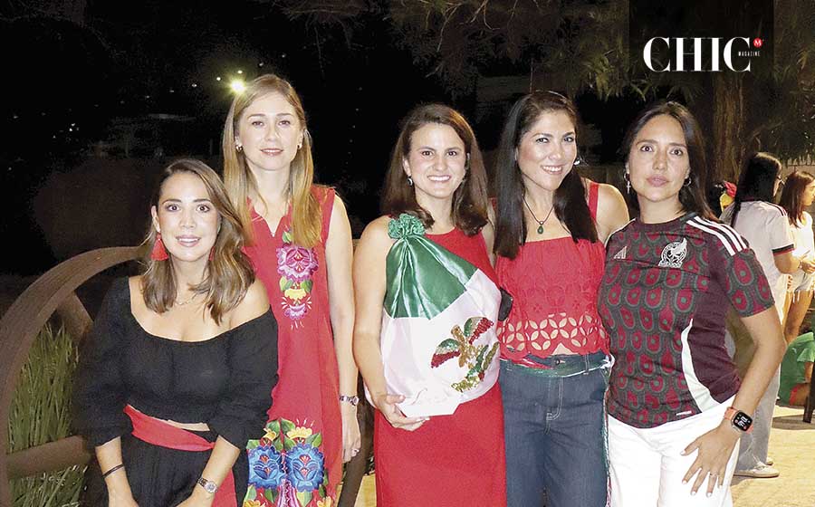 Lorena Biagi, Griselda Galicia, Daniela González, Mariana Priego y Ana Laura Ramos