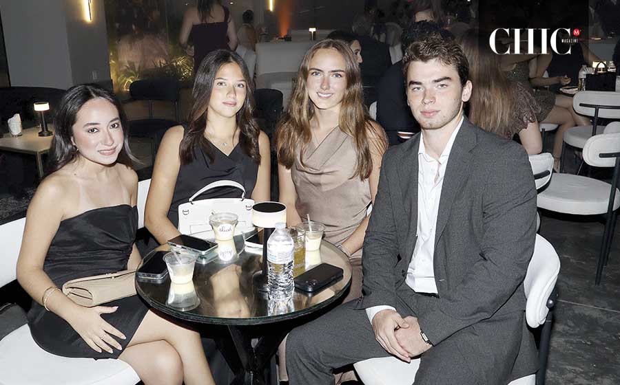 María José Ochoa, María Inés Silva, Bárbra Gutiérrez y Ángel García