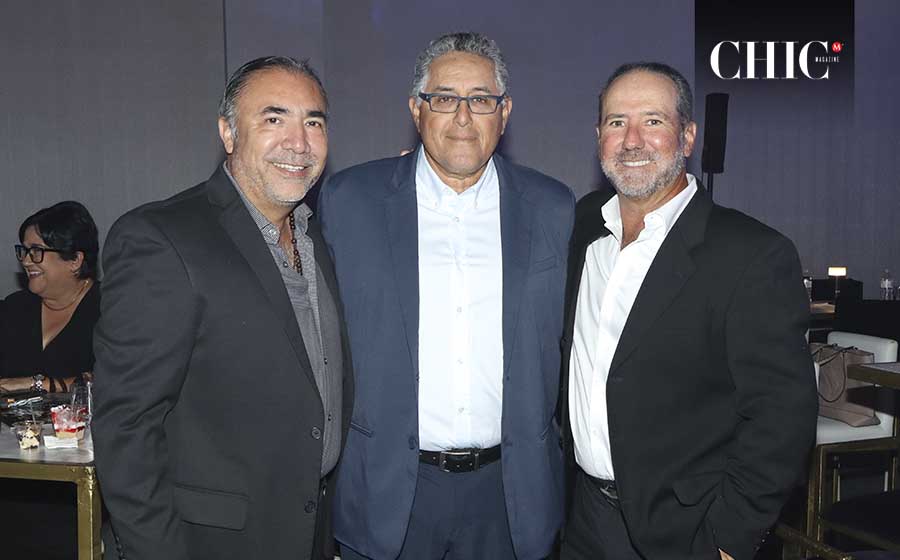 Jesús Altamirano, Jorge Castillo y Chacho Gutiérrez