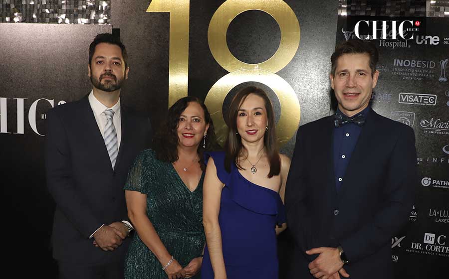 Mario Roman, María Luisa Escobar, Diana Solis y Israel Aguirre