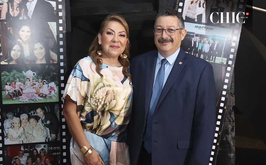Martha de Villarreal y Raúl Villareal