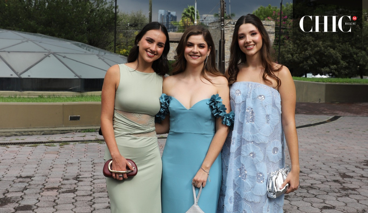 Rebeca Treviño, María Lucia Dowa y Ana Cristina Villarreal