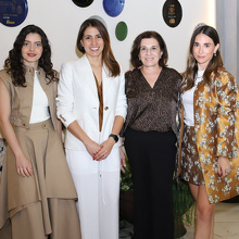 Regina Palacios, Natalia Castañeda, Madelon Marcos y Mariajose Garrido