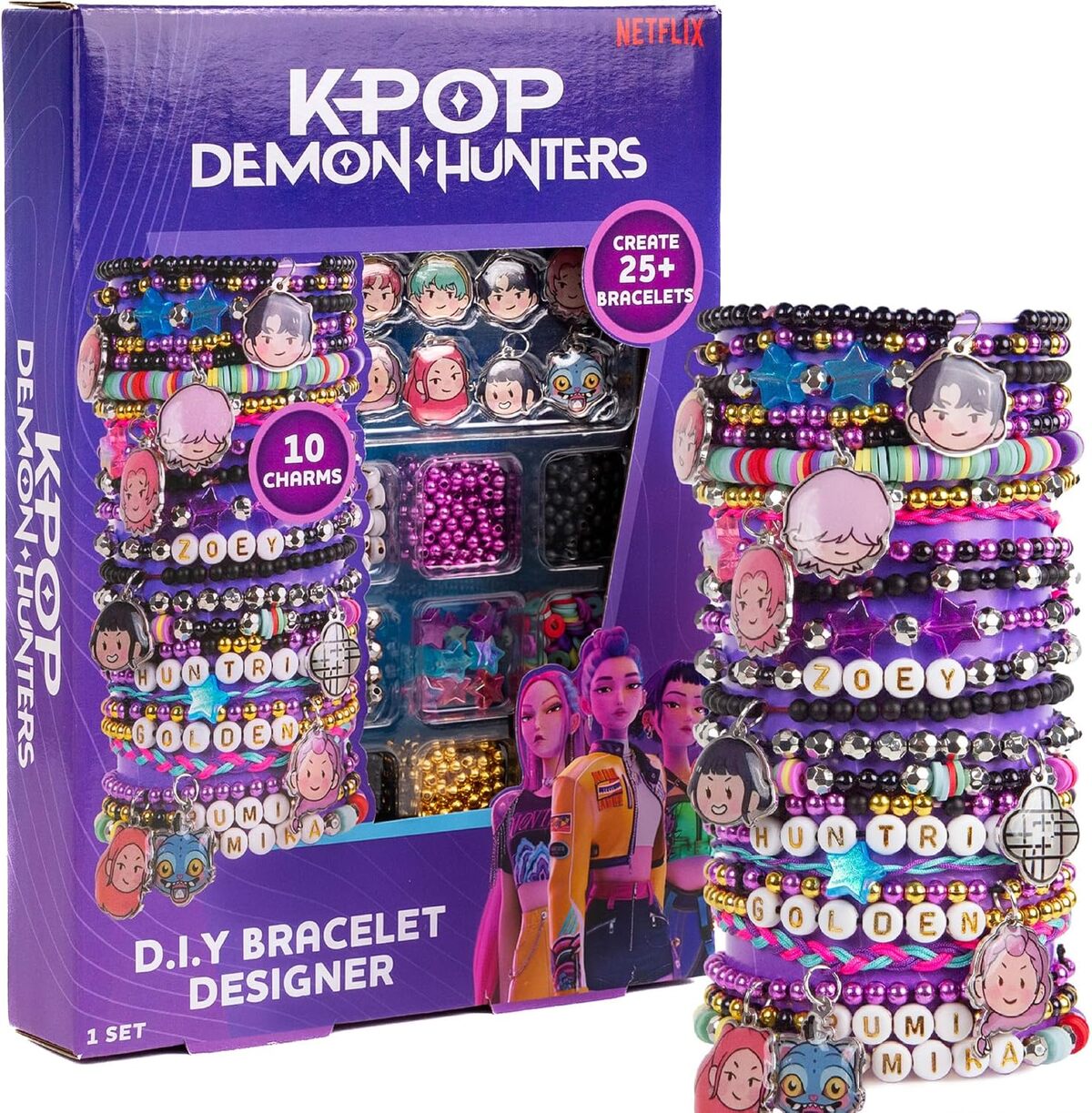 Amazon vende kit para hacer tus propias pulseras de “Las Guerreras K-Pop” (Foto: Amazon)