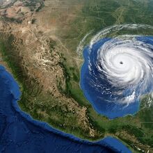 Huracán “Isaias”: Trayectoria y estados afectados en México (Foto: IA)