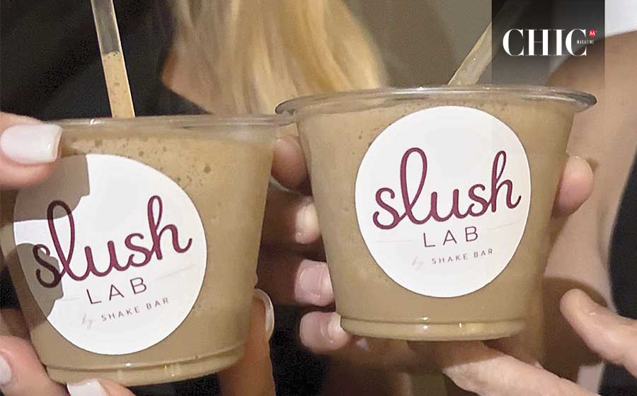 Slush Lab by Shake Bar ofreció una barra de bebidas que que incluyó opciones de slush: piña colada y café
