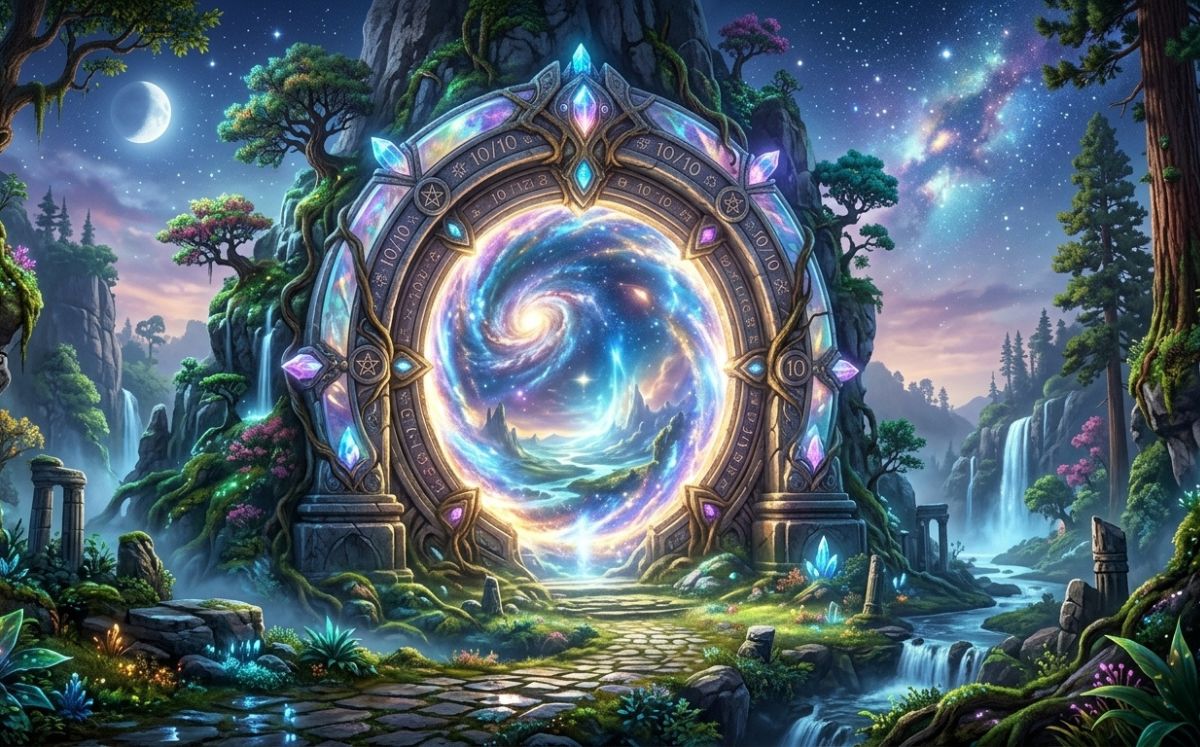 Portal 10/10: ¿cuál es su significado y qué rituales puedes hacer? (Foto: IA)