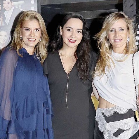 Balbina de la Vega, Mariana Moctezuma y María José Peláez