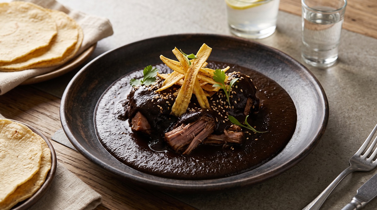 Mole negro casero (Foto: IA)
