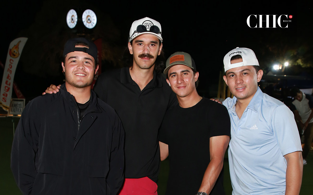 Andrés Burillo, Alejandro González, Juan Carlos Burillo y Roberto Ríos