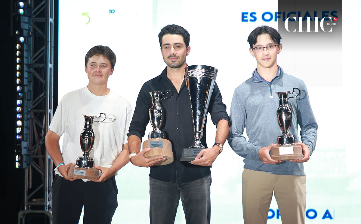 Ganadores del primer lugar. Pablo Fernández, Santiago García y Toño Safa