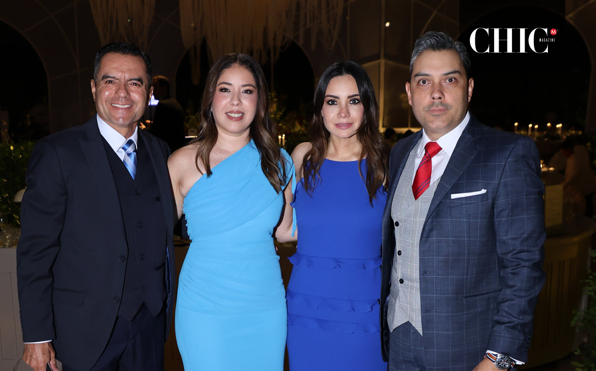 Héctor, Mary Carmen, Cristy y José Manuel