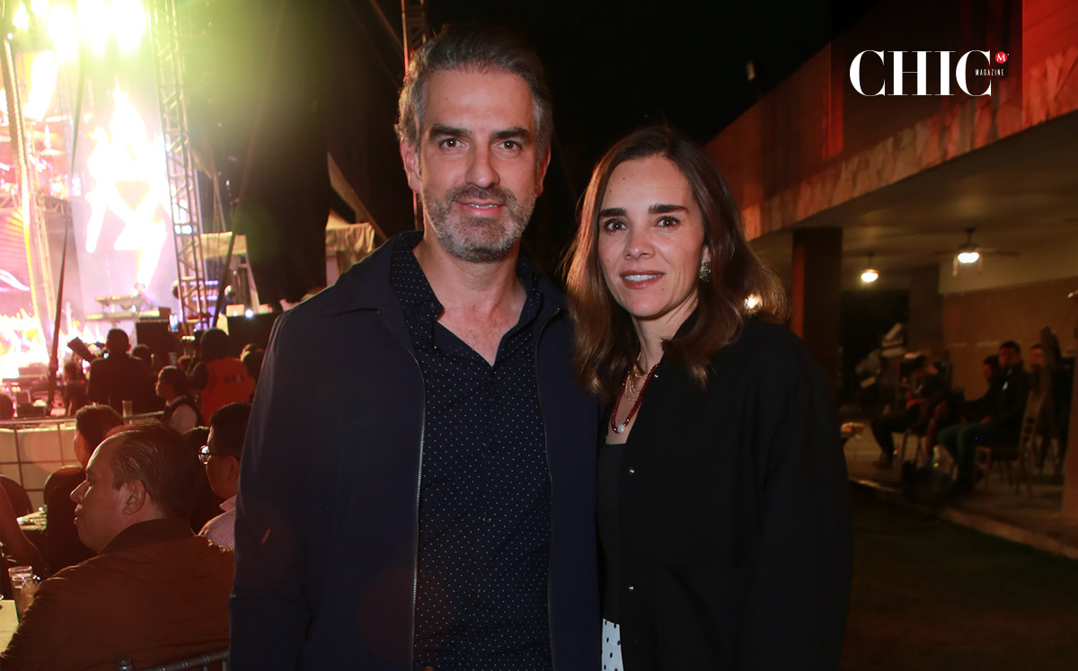 Jaime Mijares y María Elvira Garza