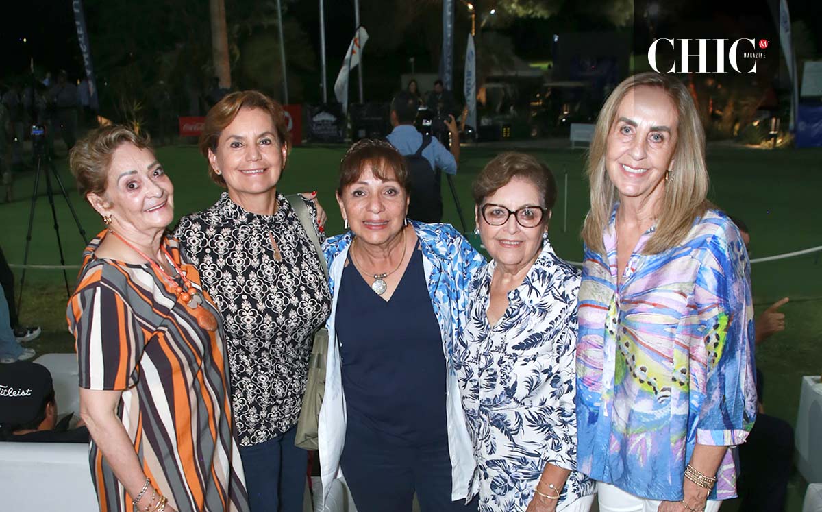 Marina, Olga, Gaby, Eva y Carmen