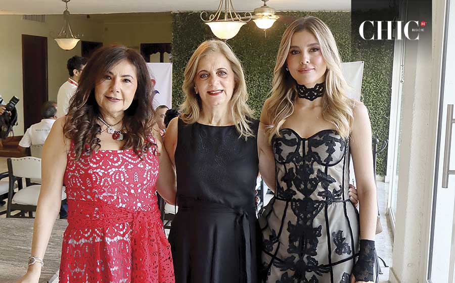 Mora Ruiz, Aida Feres y Paulina Goto