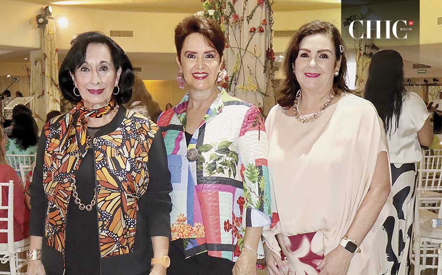Karen Verduzco, Ana Luisa Legorreta y Martha Garza
