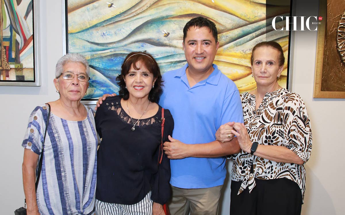 Rosario, Estrella, Guillermo y Graciela