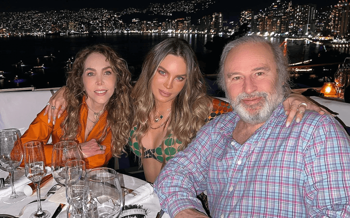 Belinda consiente a su papá en su cumpleaños (Foto: Instagram)