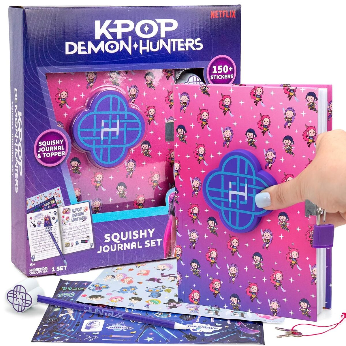 ¿Cómo es el diario de “Las Guerreras K-pop”? (Foto: Amazon)