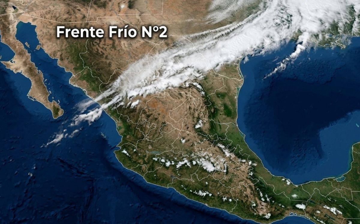 Frente Frío 2 en México: ¿cuándo llegará y qué estados serán afectados?
