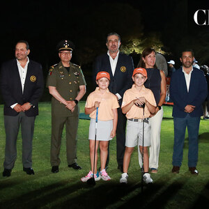 golpe inaugural del torneo anual de golf del club campestre torreón