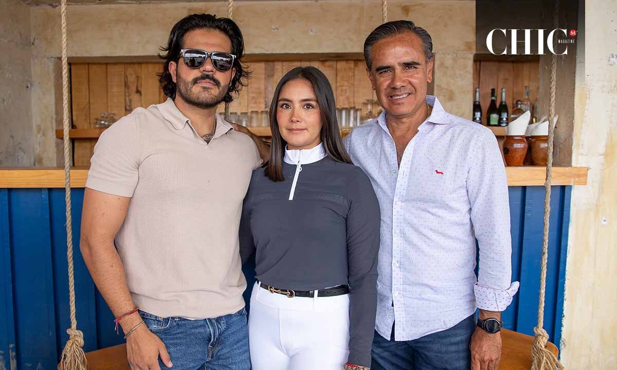 Rubén Saavedra, Jeannete Trejo y Pepe Merodio