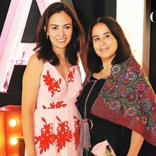 Aby Nino de Rivera y Valery Gonzalez / Foto: Roberto Alvarado