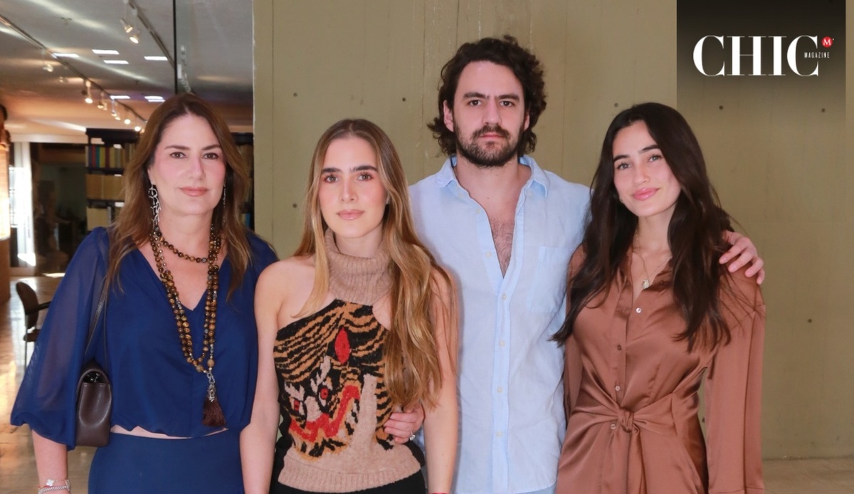 Alejandra Hinojosa de Gutiérrez, Florencia Hinojosa, Fede Hinojosa y Melissa Govela