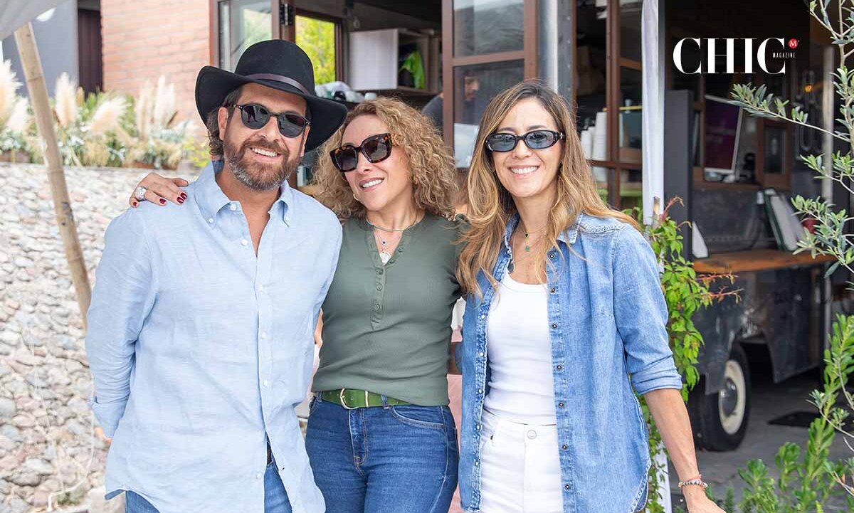 Christopher Uribe, Luz María Saade y Lore Hernández (Fotos: Hugo Zuviri)