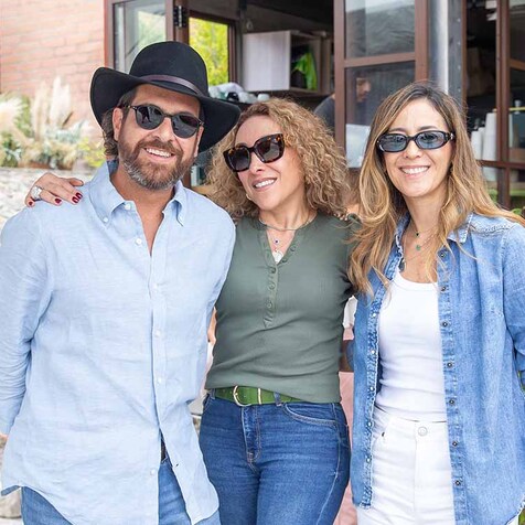 Christopher Uribe, Luz María Saade y Lore Hernández (Fotos: Hugo Zuviri)