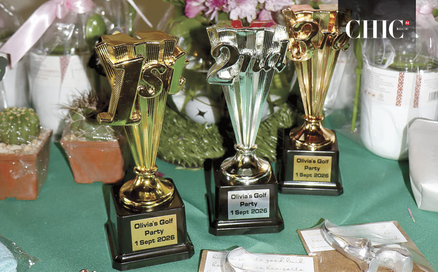 Detalles de los trofeos
