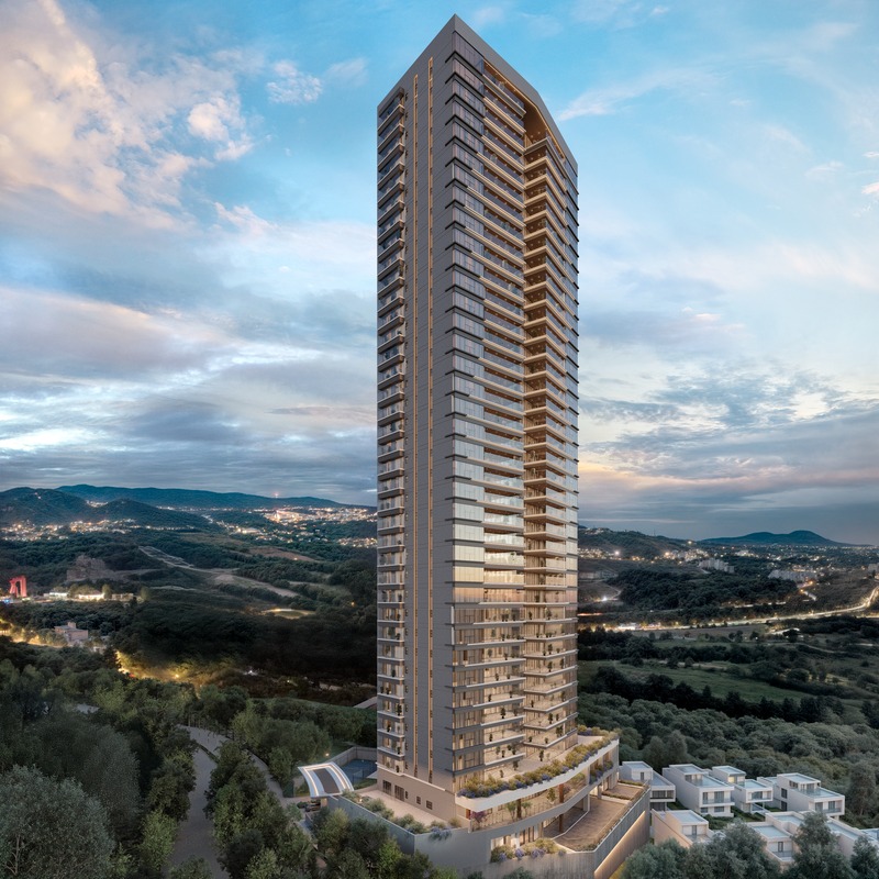Así luce la torre residencial con 73 espacios llenos de moda y glamour (Foto: Cortesía de la marca)