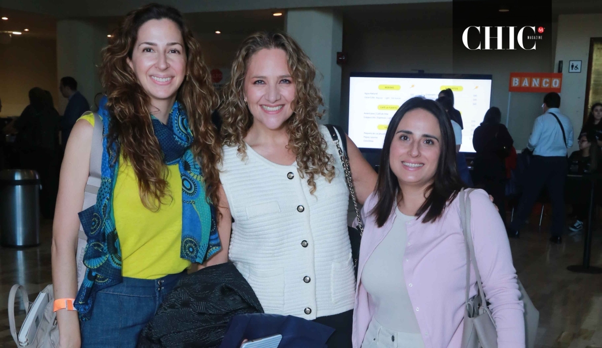Silvia González de Belden, Jaquelin Sánchez y Marce Porte / Foto: Omar Valdez
