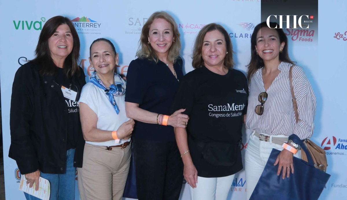 Verónica Martínez, Gabriela Villaseñor, Elisa Sada, Cristina Canavati y Marcela Villaseñor / Foto: Omar Valdez