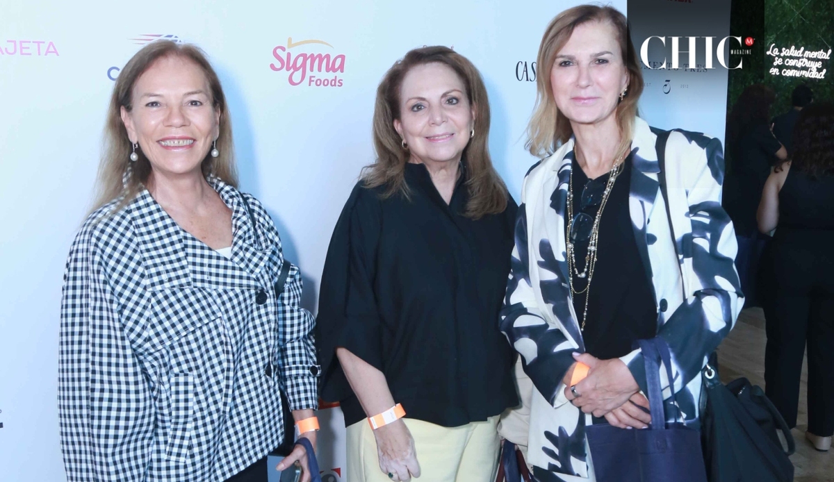 Vicky Benavides, Tere González y Marilú Martínez / Foto: Omar Valdez
