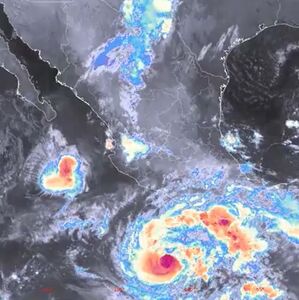 Huracán 'Trudy' se intensificará: Trayectoria y estados en alerta (Foto: X)