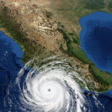 ¿Qué estados serán afectado por el Huracán "Trudy",  la tormenta "Simon" y el frente frío 2 en México? (Foto: IA)