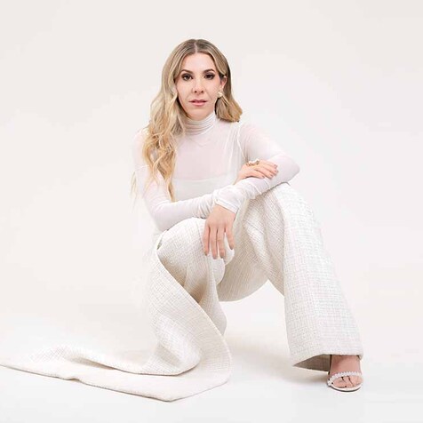 Daniela Fernández construyó una práctica enfocada en acompañamiento emocional relacionado con autoestima y duelo (Fotos: Gus Pérez @gusperez_photo)