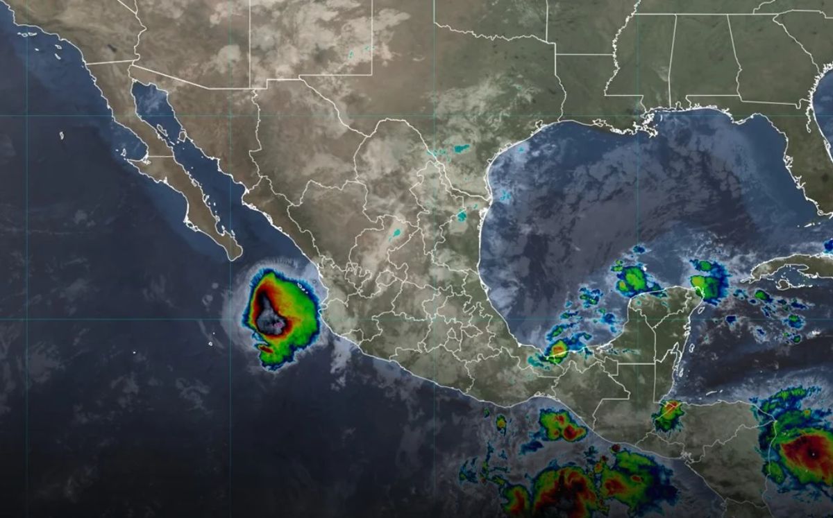 Tormenta tropical "Trudy" provocará lluvias en estos estados (Foto: X)