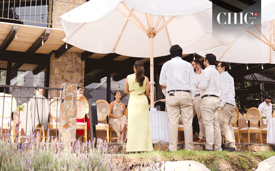 Rodeados por el paisaje natural de Arteaga, Coahuila, la pareja celebró su boda civil