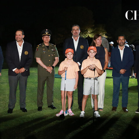 golpe inaugural del torneo anual de golf del club campestre torreón