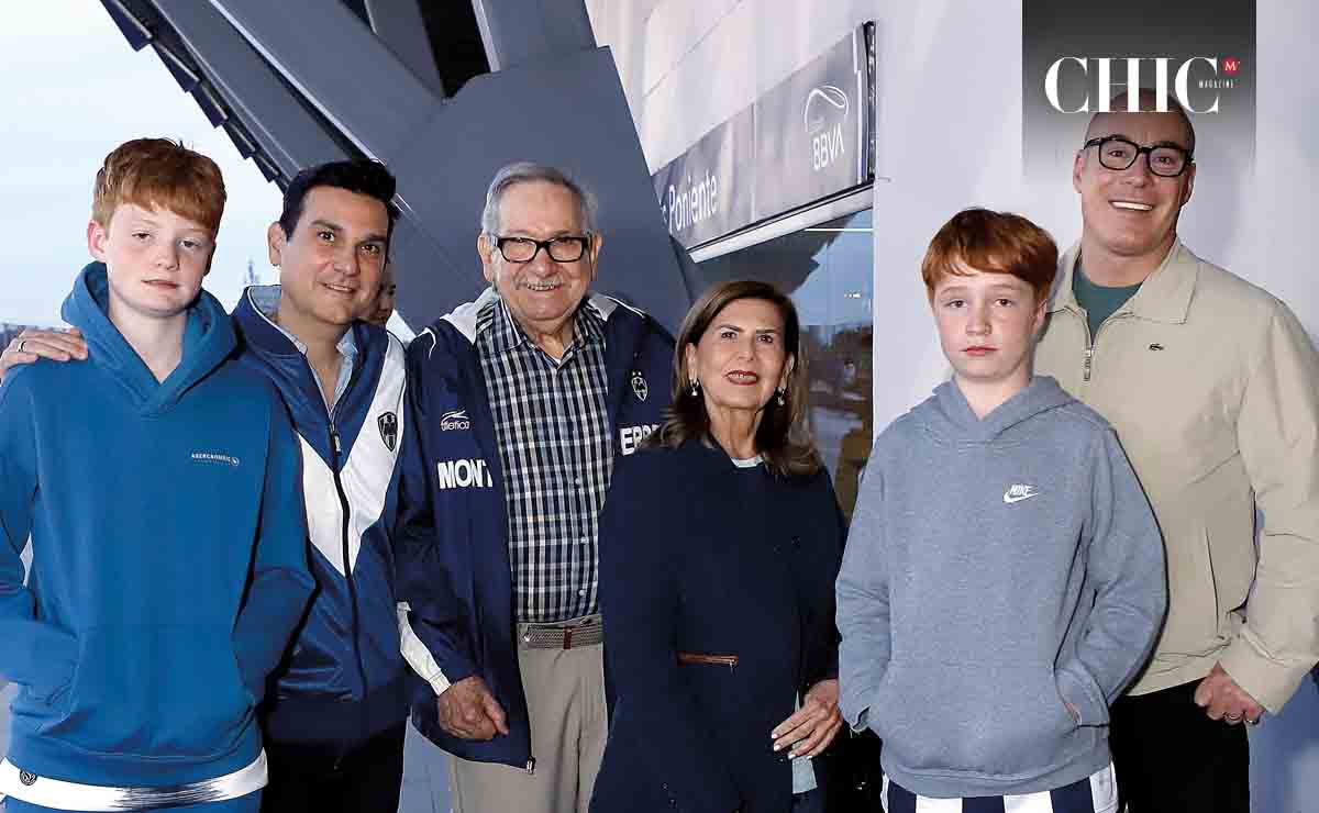 Alfie Ayala, José Ayala, Gerardo Ayala, Nora Cantú de Ayala, William Ayala y John Ayala / Fotos: Rovero Alvarado