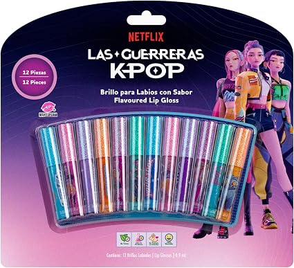 Amazon vende set de brillos labiales para niñas inspirados en "Las Guerreras K-Pop" (Foto: Amazon)