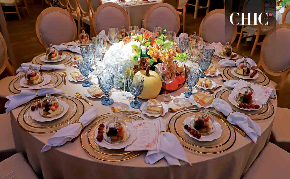 La decoración destacó por una inspiración natural y floral / Fotos: Daniel Saldívar