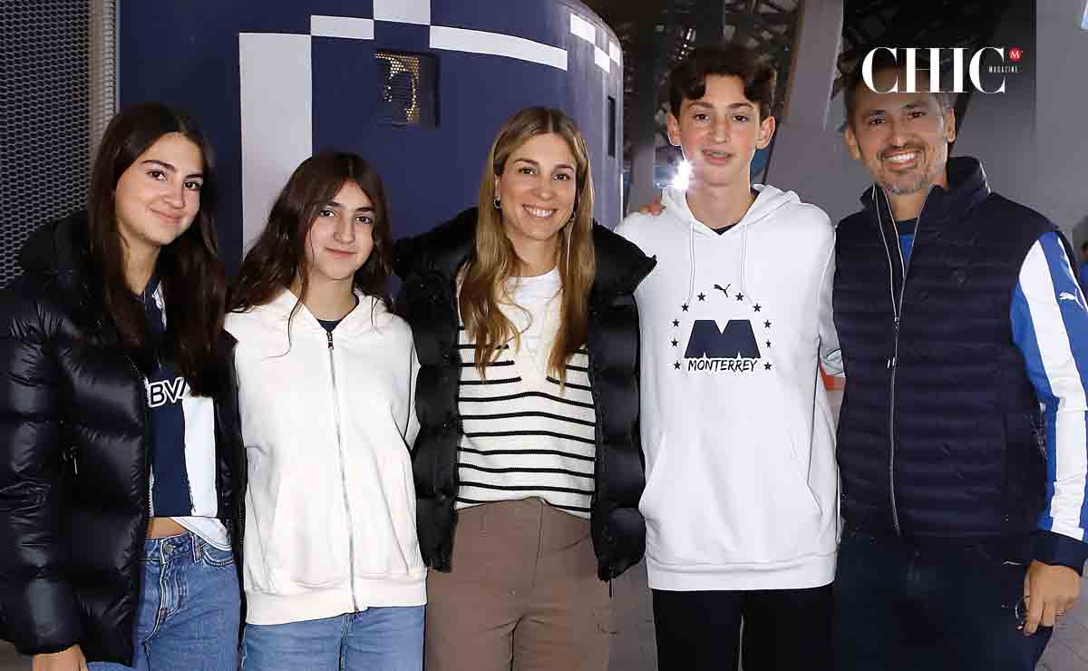 Elisa Garza T., María Garza T., Mayela González de Garza T., Mateo Garza T. y Sebastián Garza T. / Fotos: Rovero Alvarado
