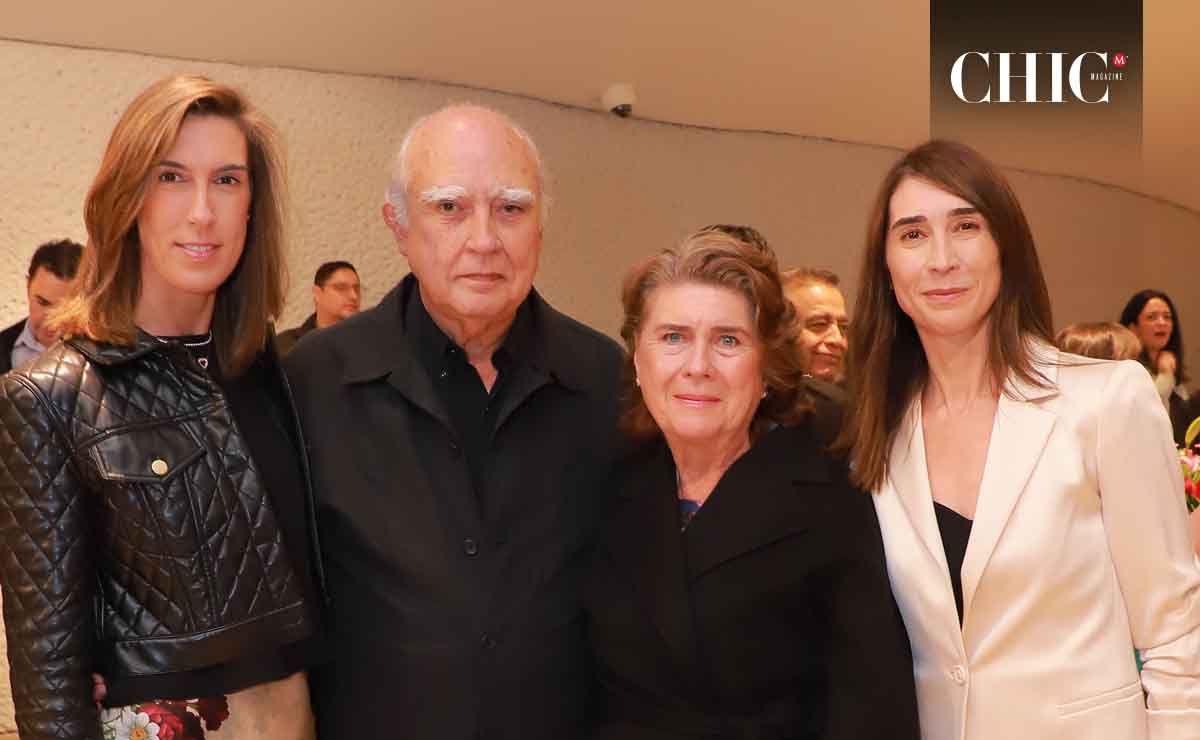 Mariana Canales, Fernando Canales, Ángela Stelzer de Canales y Ángela Canales / Fotos: Daniel Saldívar