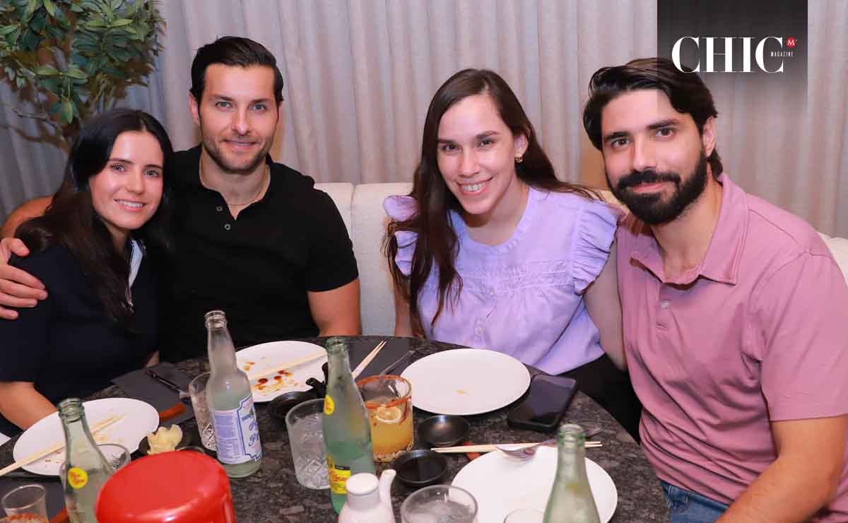Paulina González, Diego Guzmán, Rosario Cepeda y Marcelo Cantú / Fotos: Daniel Saldívar