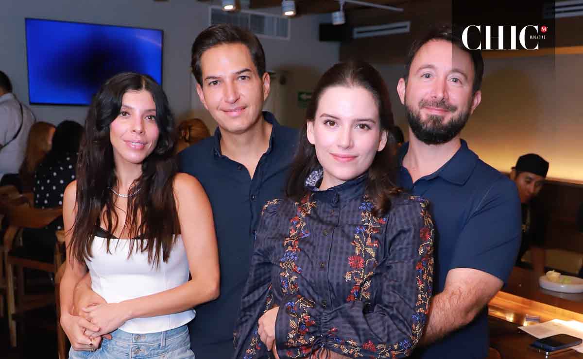 Regina Lozano, Mario Treviño, Lidia García y Bernardo Martínez / Fotos: Daniel Saldívar